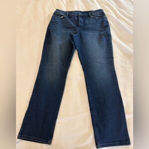 Bandolino Women's Deep Blue Straight Leg Jeans